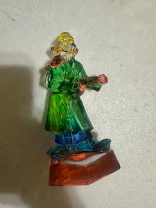 Zecchin multicolor handmade glass clown, made in Venice, Italy - Picture 1 of 5