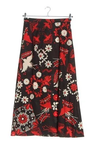 RED VALENTINO Falda acampanada Mujeres Falda Talla EU 34 negro-rojo-blanco - Imagen 1 de 5