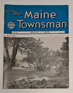 1959 The Maine Townsman Magazine Augusta Safety Industrial Plant Location - Picture 1 of 6