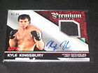 Kyle Kingsbury 2012 Topps Certified Ufc Signed Autographed Fighter Worn Card /88
