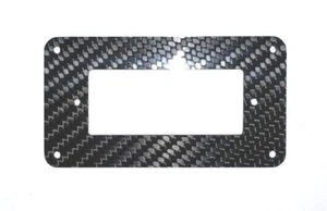 Wide Range Humbucker to Mini Humbucker Pickup Adapter Ring CUSTOM CARBON FIBER - Picture 1 of 7