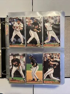 1994 Fleer Extra Bases Master Set With All 5 Insert Sets 17 Rookies 36 HOFamers - Picture 1 of 24