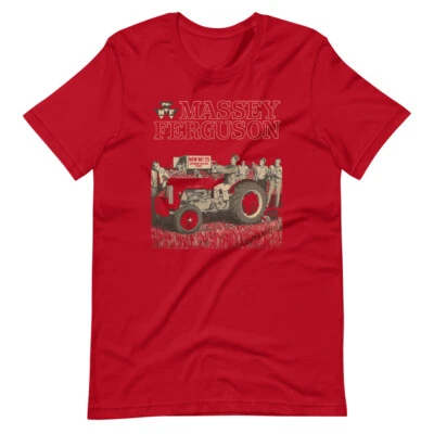 MASSEY FERGUSON Vintage 1950s AD Graphic Tee Short-Sleeve Unisex T-Shirt - Image 1 of 4