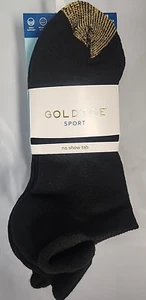 Gold Toe Sport 6-Pair Women's Size 6-9 No Show Black - Picture 1 of 6