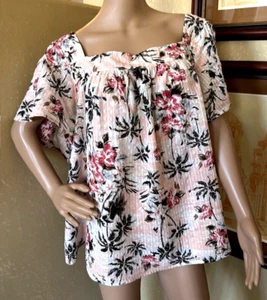 Torrid Damen Hawaii Print Top Größe 5 oder 5X - Bild 1 von 10