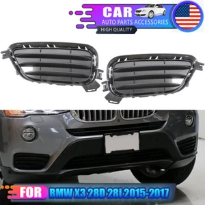 Front Fog Light Bumper Grille For 2015-2017 BMW X3 28D 28i Outer Left or Right . - Picture 1 of 9
