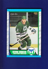 Kevin Dineen 1989-90 O-PEE-CHEE OPC Hockey #20 (MINT) Hartford Whalers