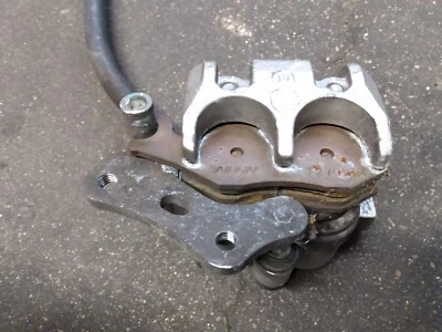 Pinza de freno delantera Kawasaki Ninja 250R EX250 2008-2012 con pastillas Line 250 Foto 1 de 2