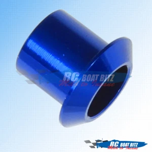 RC Boat Aluminium cover for small water hose BLUE 522B25B - Picture 1 of 2