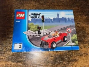 Lego Manual Instruction Book only CITY # 3648 (2) MANUAL ONLY-No Bricks - Picture 1 of 1