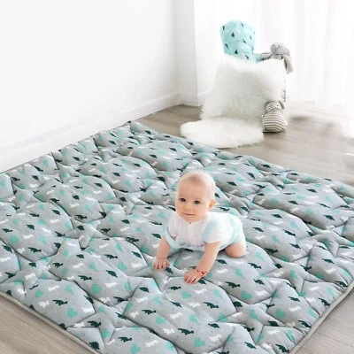 Baby Play Mat for XVISHX&TODALE Baby Playpen 50''x50'' Non Slip Crawling Playmat - Image 1 of 4