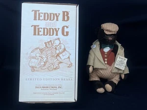 Teddy B & Teddy G, Teddy Roosevelt Bear 4BS Especial, Hecho a Mano en Gran Bretaña - Imagen 1 de 14
