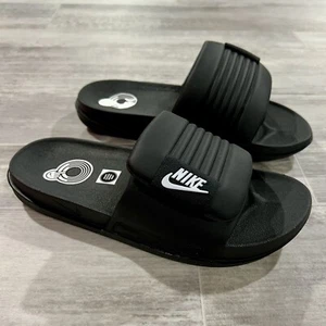 Sandalias Nike OffCourt Adjust Slide negras/blancas DV1033-002 para mujer talla 10 NUEVAS - Imagen 1 de 10
