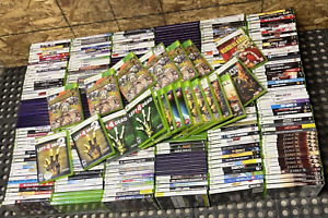 Xbox 360 Video Game’s Lot of  Empty Game Cases With Extras Pre/owned Used