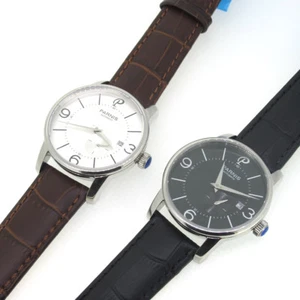 38mm Parnis Sapphire Crystal Miyota Automatic Men's Watch Stainless Steel Case - Picture 1 of 28