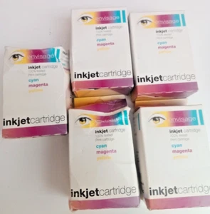 Job Lot of 5 Inkjet Cartridges EN-C5010D for HP CP-1160 OfficeJet - New & Unused - Picture 1 of 3