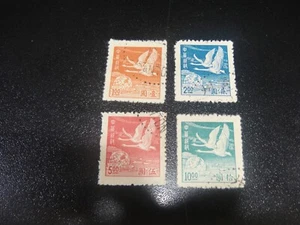 CHINA 1949 Sc#984-87 Flying Geese Set VF Used - Picture 1 of 1