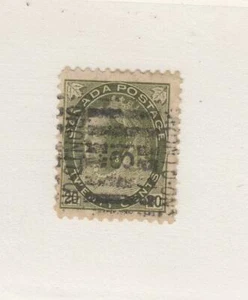 CANADA (MK4523) # 84 F-USED 20cts 1900 VICTORIA NUMERAL /OLIVE-GRN CAT VAL$80 - Bild 1 von 1