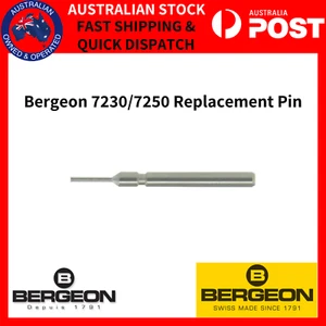 Bergeon 7230 7250 Replacement Pin Short 0.80 mm Length 27mm 7230-G08 SWISS MADE - Picture 1 of 1