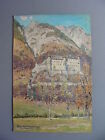 Original Signed Painting By Rudolf Preuss Tratzberg Castle Tyrol Austria 1957