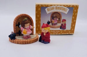 Hallmark Merry Miniatures Bashful Visitors Halloween 3-teiliges Set Trick or Treat - Bild 1 von 8