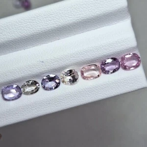 5.27cts Unheated Multi-color Sapphire Lot Oval Shaped!! - Picture 1 of 2