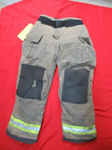 Mfg 2014 GLOBE G-XTREME 36 x 34 Firefighter Turnout Bunker Pants GEAR RESCUE TOW