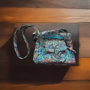 KL928 Paisley CROSSBODY SHOULDER BAG NWT New Purse Handbag - Picture 1 of 2