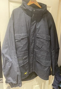SNICKERS 1822 CRAFTSMAN STAHLGRAU BLAU WINTERJACKE WORKWEAR 3XL XXXL - Bild 1 von 12