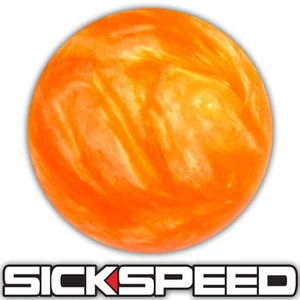 ORANGE PEARL SHIFT KNOB FOR MANUAL SHORT THROW GEAR SHIFTER SELECTOR UN2 KIT K43 - Picture 1 of 1
