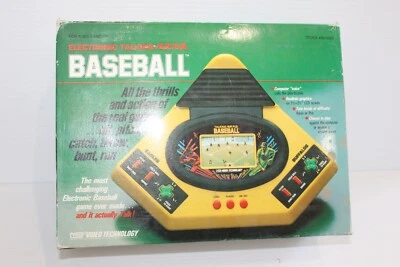 Vintage 1988 Vtech Talking Play By Play Baseball Handheld Electronic Game Works - Image 1 of 3