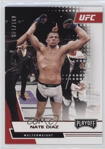2021 Panini Chronicles UFC Playoff Red /149 Nate Diaz #62