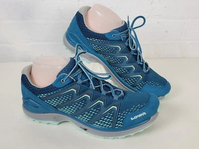 LOWA Maddox Size 9.5 / EU 41.5 / UK 7.5 Womens Athletic Sneakers Turquoise NEW - Image 1 of 4