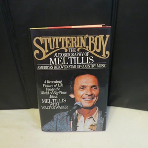 Stutterin' Boy, The Autobiography of Mel Tillis TRIPLE SIGNED - WOW! - HC, 1984 - Bild 1 von 8