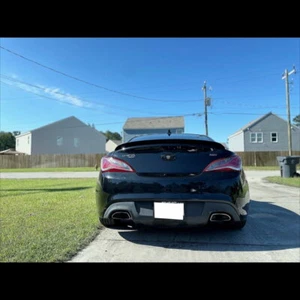 STOCK 255Y Rear Trunk Spoiler DUCKBILL Wing Fits 2013~2017 HYUNDAI Genesis Coupe - Picture 1 of 10