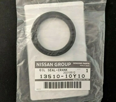 GENUINE OEM Crankshaft Front Oil Seal for Nissan 300ZX Frontier (13510-10Y10) - Image 1 of 4