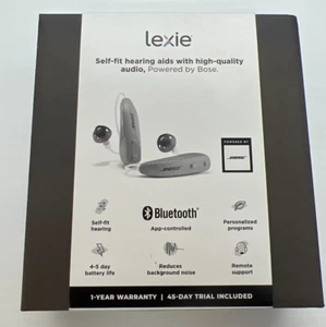 Lexie B1 Hearing Aids OTC Self Fit Hearing Aids *Powered by BOSE* - Picture 1 of 5