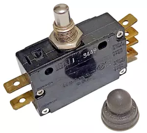 OEM Unimax P/N: (SWM) DAJ, Snap Action Switch 15 amp, 1-1/2 HP, 125-250Vac SPDT - Picture 1 of 7