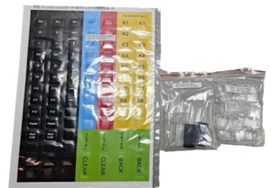 NCR 6932-K962-V001 Replacement RealPOS Keyboard Labels Stickers Caps KCA-N4374 - Picture 1 of 7