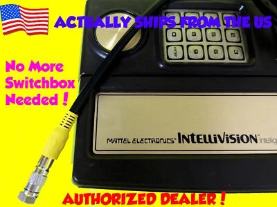 RCA Video Cable and or RF TV Connector Adapter for Intellivision INTV System - Image 1 of 2