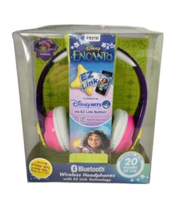 eKids Disney Encanto Bluetooth Headphones with EZ Link Wireless Headset - Picture 1 of 6