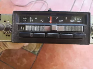 Vintage 1975 am fm car radio AFCO JAPAN SC-700 - Picture 1 of 13