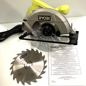 Ryobi 13 Amp 7.25" Circular Saw Corded CSB125 New Condition Missing Blade Wrench - Picture 1 of 16
