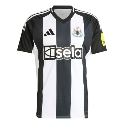 Men's Adidas Black & White Newcastle United FC 24/25 Home Jersey IX3165 New - Image 1 of 4