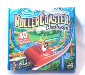 Roller Coaster Challenge Thrill Ride Building Game By Thinkfun New Sealed - Picture 1 of 5