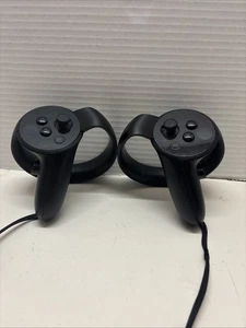 Controller touch destro e sinistro Oculus Rift nero non testato così com'è per ricambi set 2 - Foto 1 di 7