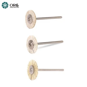 Mini cepillo en T ORO 12 PIEZAS - cerdas naturales para pulir y desbarbarbar joyas - Imagen 1 de 58