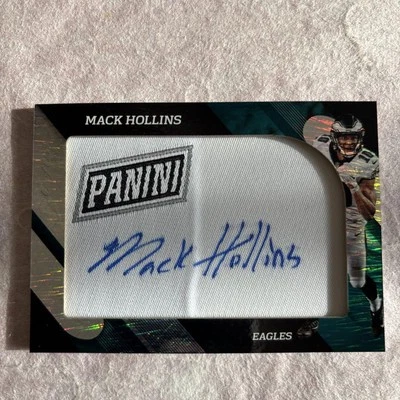 2018 Panini The National Mack Hollins  Philadelphia Eagles Patch Auto #MH - Image 1 of 4