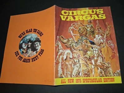 1975 USA programm CIRCUS VARGAS cirque circo program programme programma - Bild 1 von 4