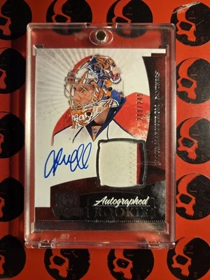 2010-11 Jacob Markstrom The Cup /249 Rookie Patch Auto #139 UD Florida Devils - Image 1 of 2